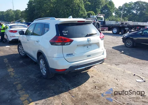 2018 Nissan Rogue Sv z USA, uszkodzony, nr VIN KNMAT2MT1JP579438